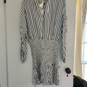 Aqua Long Sleeve Dress